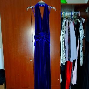 Stunning Purple Velvet gown